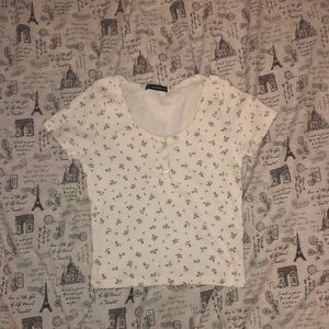 floral brandy melville top!